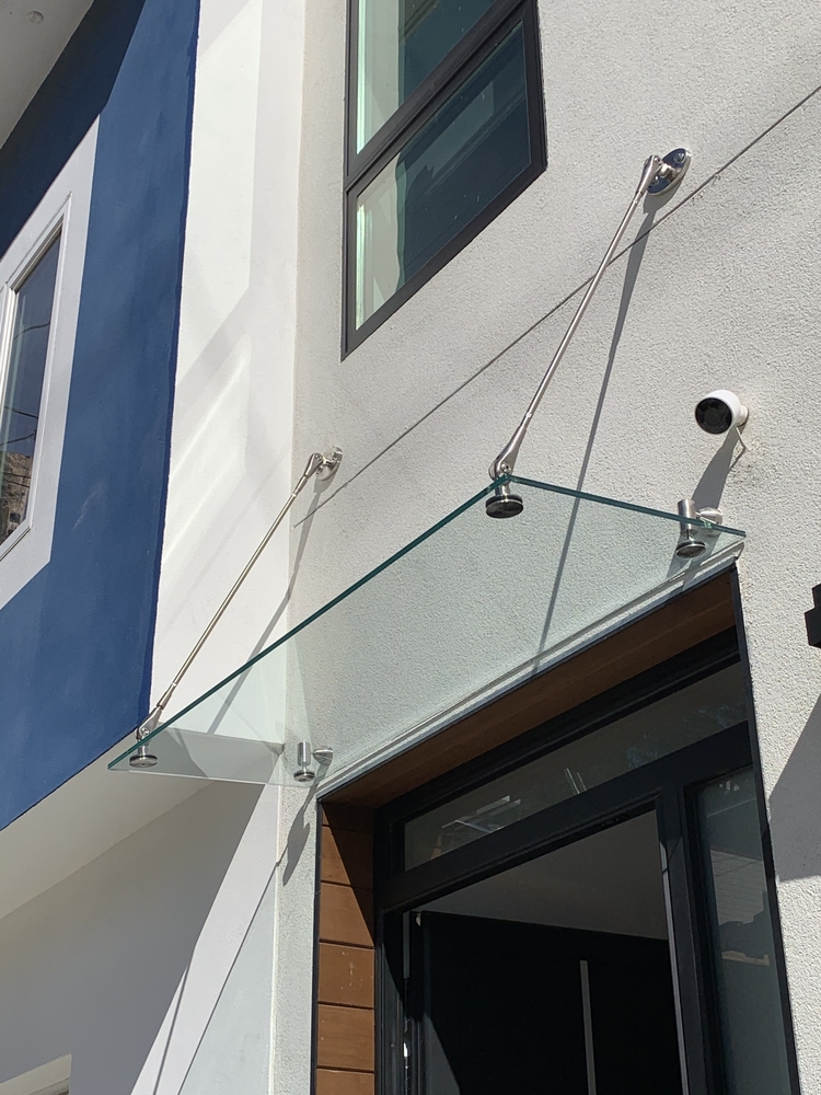 Glass Awning